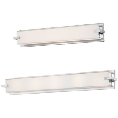 Cubism Rectangular LED Bath Bar by George Kovacs - Starlight Lighting USA and Canada